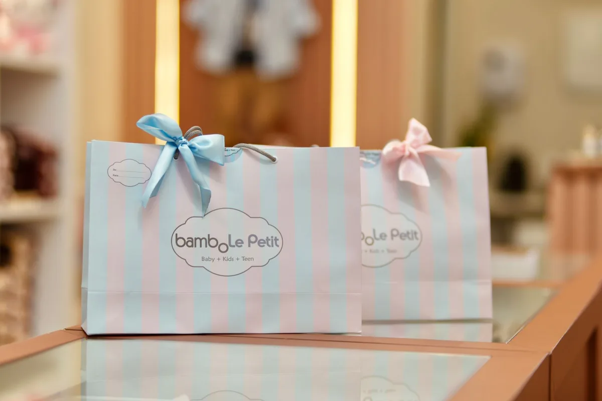 Sacola personalizada da Bambolê Petit